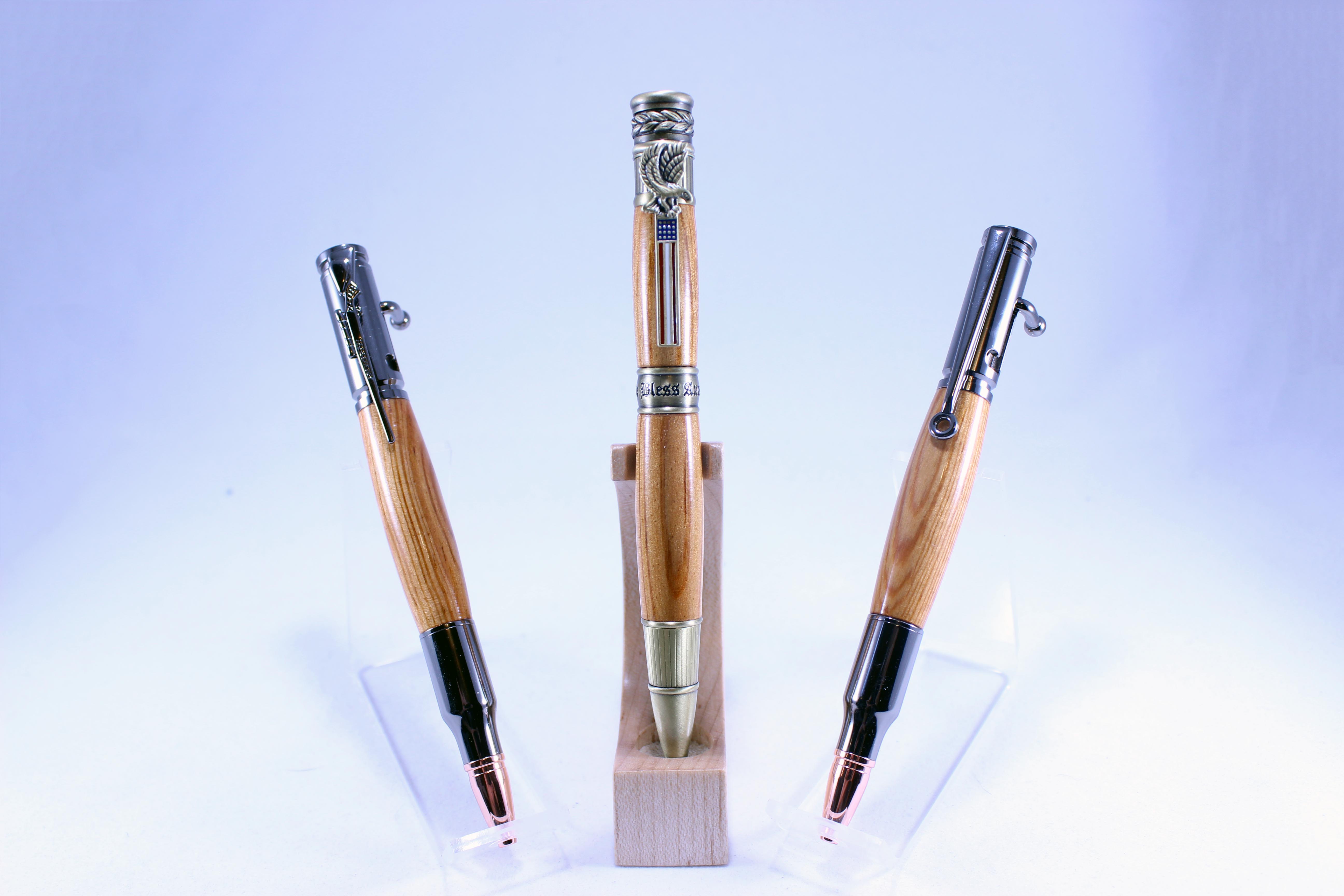  Limited Edition Pens Turned in Wood from Historic Fort 